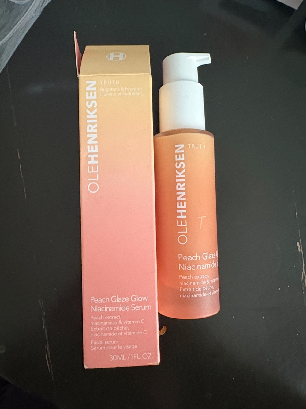 Ole Henriksen Peach Glaze Glow Serum - Peach, White